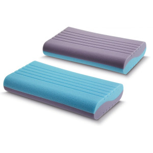 Guanciale Dual Comfort Mix ergonomico e traspirante letto