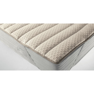 Topper Cover Top H4 cm sfoderabile traspirante varie misure