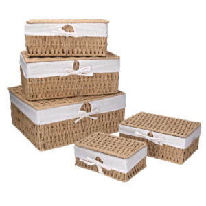Scatola carta naturale 36,2x29,5x15,3 cm ampia e versatile
