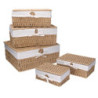 Scatola carta naturale 36,2x29,5x15,3 cm ampia e versatile