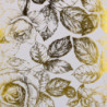 Scatola cartone rose dorate bianco rettangolare 37,5x29x16 cm
