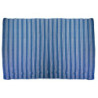 Tappeto da esterno polipropilene righe azzurro 200x300 cm