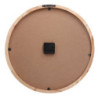 Orologio legno bianco tondo Ø45x6 cm parete design moderno