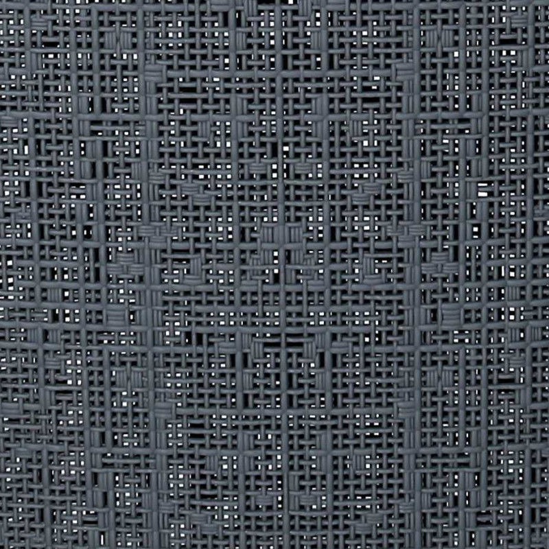 Cestone plastica grigio rettangolare 47x38xH58 cm capiente