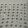 Cestone plastica crema rettangolare 44x35,7x53 cm pratico e capiente