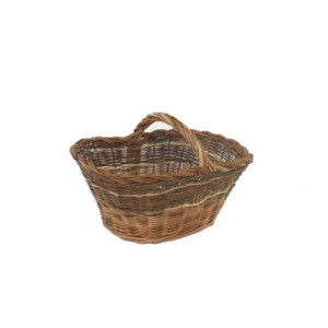 Cesto portalegna maxi Nonno Beppe 65x38x26/38 cm robusto e capiente