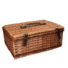 Valigia vimini naturale rettangolare 50×34×h20 cm — levanteshop.it