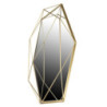 Specchio metallo oro 38,5x50x65 cm elegante e moderno