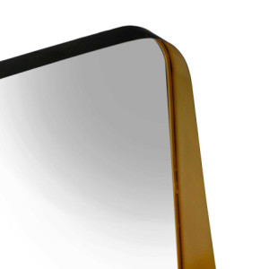 Zoom Specchio metallo oro rettangolare cm 99x15h60