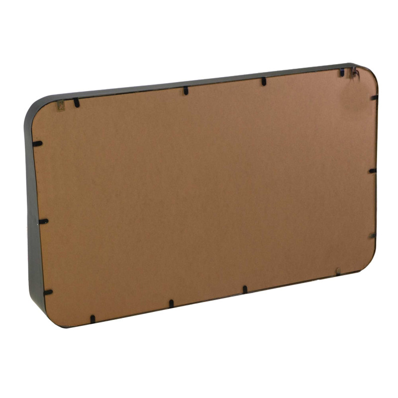 Specchio metallo oro rettangolare 99x1,5x60 cm moderno