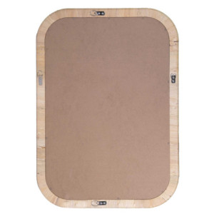 Zoom Specchio rattan fasciato naturale rettangolare cm 50x2x70