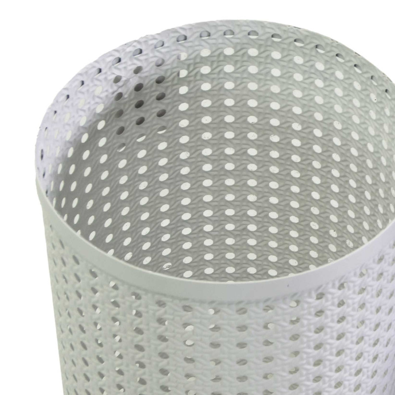 Portaombrelli metallo bianco tondo Ø24H45 moderno e resistente