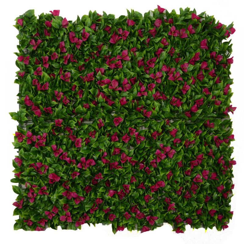 Pannello fiori buganville fucsia 100x100 cm decorazione vivace