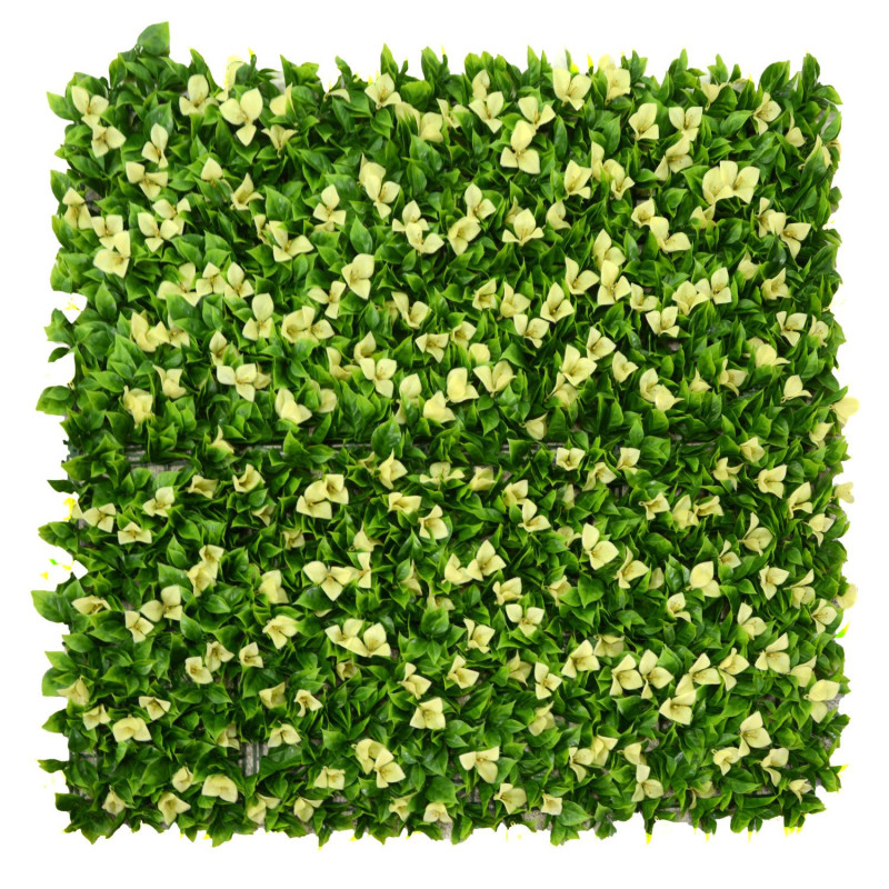 Pannello fiori buganville gialli 100x100 cm decorazione vivace