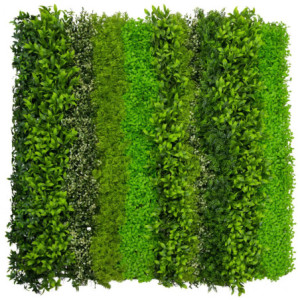 Pannello verde 100x100 cm decorazione naturale versatile