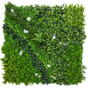 Pannello verde 100x100 cm decorazione naturale versatile