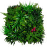 Pannello giungla con fiori buganville 50x50 cm decorazione vivace
