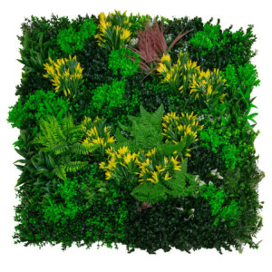 Pannello giungla 100x100 cm decorazione verde scenografica