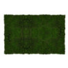 Tappeto fibra sintetica muschio 100x100 cm decorativo verde