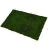 Tappeto fibra sintetica muschio 100x100 cm decorativo verde