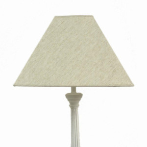 Cappello lampada beige quadro 40x40x26 cm elegante e versatile