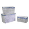 Baule vimini bianco felce blu set 1-3 grande 75×47×h48 cm — levanteshop.it