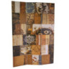Paravento stampa decoupage tre ante 120,6x2,5xH180 cm elegante