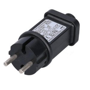 Zoom Catena 5M 10 lampadine plastica luce bianco caldo al. fissa uso esterno