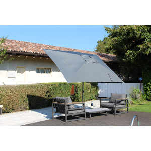 Ombrellone a palo centrale Trend 300x200 cm Made in Italy