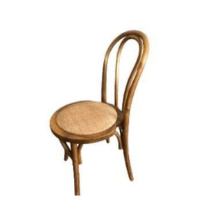 Zoom Sedia legno thonet impilabile marrone cm 42x55h88