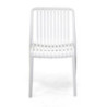 Sedia polipropilene Wren bianco 40x58x80 cm moderna e resistente