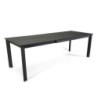 Tavolo alluminio El Paso allungabile antracite 160-240x90 cm giardino