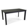 Tavolo alluminio El Paso allungabile antracite 160-240x90 cm giardino