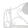 Scaffale metallo Leila 5 ripiani bianco 58x28xH198 cm moderno