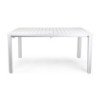 Tavolo alluminio Sullivan allungabile bianco 150-210x90 cm giardino