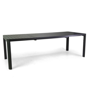 Tavolo alluminio Sullivan allungabile antracite 150-210x90 cm giardino