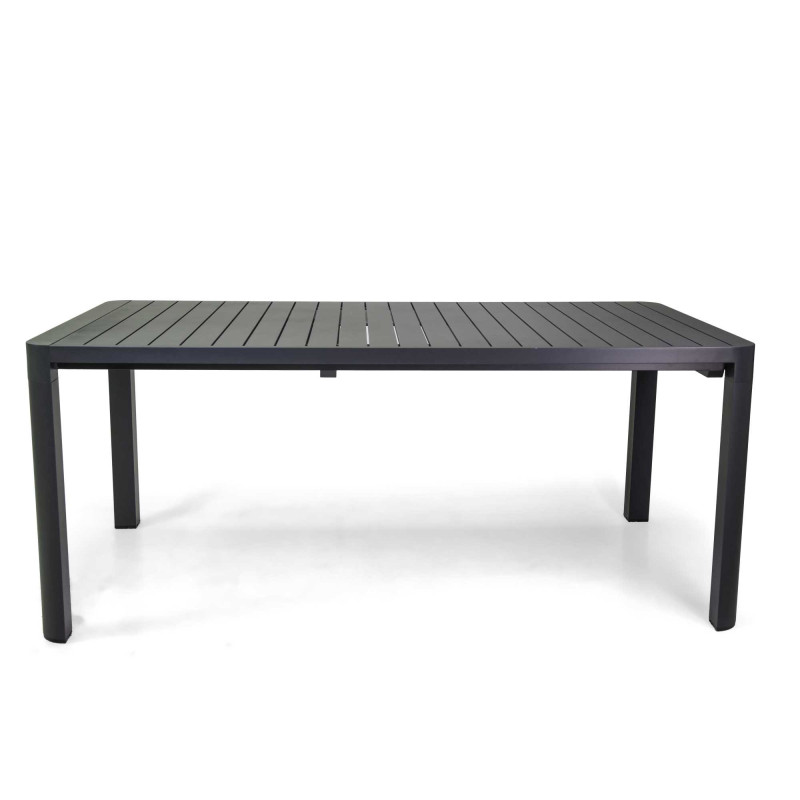 Tavolo alluminio Sullivan allungabile antracite 150-210x90 cm giardino