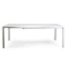 Tavolo alluminio Sullivan allungabile bianco 180-240x100 cm giardino