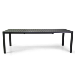 Zoom Tavolo alluminio Sullivan allungabile antracite cm 180/240x100h75