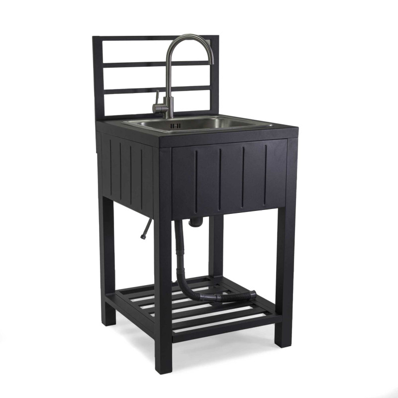 Mobiletto Weston Lavello Antracite Vacchetti | Levante Shop