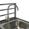 Mobiletto Weston Lavello Antracite Vacchetti | Levante Shop