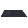 Top tavolo HPL effetto marmo nero quadro 69x69x1 elegante