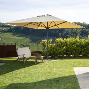 Zoom Ombrellone alluminio Mike palo centralesabbia m4x4h3,60