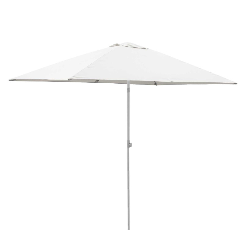 Ombrellone alluminio Arkansas 2x3 m palo centrale bianco