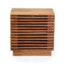 Mobile comodino legno Kerala naturale 50x35xH50 cm elegante