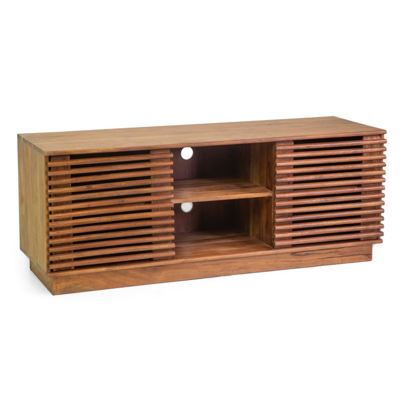 Mobile legno Kerala naturale 130x40xH50 cm madia elegante