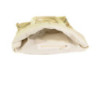 Borsa tessuto naturale crema blu con manici cm 46/60x5h39/60