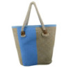 Borsa paglia Africa azzurro elegante e capiente per l’estate