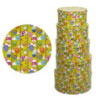 Scatola cartone 1/5 gufi 40,5x17x8 cm decorativa e pratica