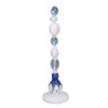 Decorazione mare resina bianco azzurro blu 14x13,5x45,5 cm moderna